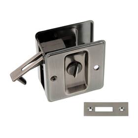 25411-15a Idh By St. Simons Premium Quality Solid Brass Pocket Privacy Door P