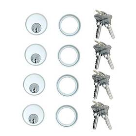 Sdwcc4 Ilco Mortise Cylinder Door Lock Replacement Parts Adams Rite 4036 Aluminum Finish