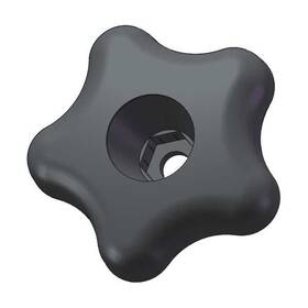 Gnh1-hex5sa Innovative Components Gnh1-hex5sa---- Hand Knob Through Hole -