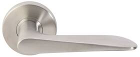 Ra344dr-32d Inox Rosette Right-hand Half Dummy With Ecco Lever Satin Stainless Steel