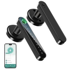 Loc191ybusir Ironzon Fingerprint Door Lock Smart With Keypad Keyless Entry Wit