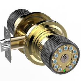 B0b9ktbpkf Iulock Smart Keypad Door Knob Keyless Entry Auto Lock 50 Codes Waterproof G