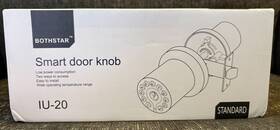 Iu-20 Iulock Lu Lock Smart Door Knob With Key Pad On Black Security Brand New