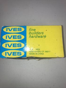 980-b5 Ives Storm Door Lock #980 B5 Antique Brass