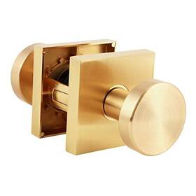 Jade Sage 850029868071 Modern Brushed Gold Door Handles Interior Hall And Closet Harper Knob Passage