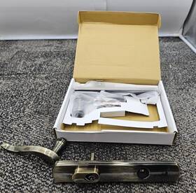 W0ldx Jeld Wen Harleston Active Antique Brass Handle For Swinging Patio Door