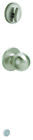 Jh59cna619 Schlage Dexter Containe Handleset Knob Sngl In Satnic 043156785582