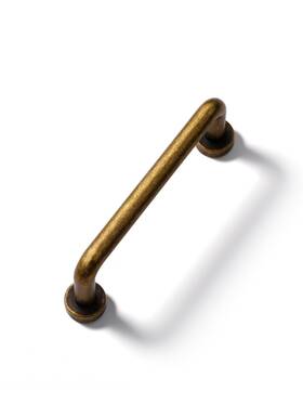 Gt-3624-76-10p Jiasenbao 10 Pack Antique Brass Cabinet Bar Pulls 3 Inch Hole Center Classic Vintage Retro