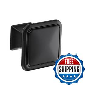 Joy Decor B0cj56k1dd 15 Pack Black Square Cabinet Knob Kitchen Knobs Single Hole
