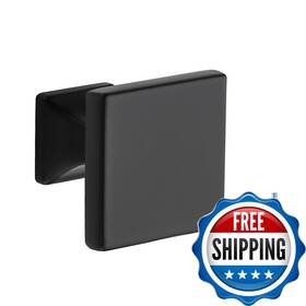 Joy Decor B0cj57tq4w 25 Pack Black Square Cabinet Knob Kitchen Knobs Single Hole