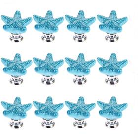 Joyindecor 489374472103 Ceramic Starfish Drawer Pulls Handles For Nursery Dresser Cupboard Wardrobe C