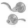 K-ad-f2-0-brn-l Fusion Brushed Nickel Drop Tail Left-handed Lever With Cambridge Rose Keyed 841248024188