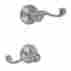 K-ae-a5-0-brn-r Fusion Solid Brass Brushed Nickel Ornate Right-handed Keyed Entry Lever With Ketme 841248022832