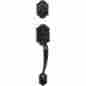 Ka6004 Callan Chatham Series Grade 3 Residential Single Cylinder Handle Set Black 694036460046