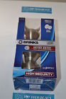 2107-119 Keyed Nickel Entry Door Brinks Knob Style Ball Satin