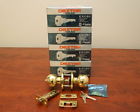 J54cna605 Keyed Schlage Knob Entrance Entry 4 Door Set Bright Brass Dexter
