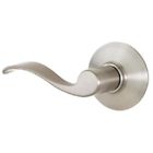 F170vacc619lh Knob Accent Nickel Lock Satin Left Dummy Schlage Lever