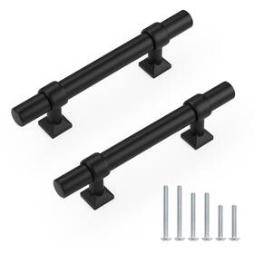 Hmpd205-hbk76-10pack Knobelite 10pack Hole Centers 3inch Matte Black Cabinet Handles Stainless St