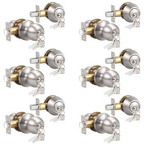 Knobonly B07r5621f6 Entry Door Knobs And Double Cylinder Deadbolt Keyed Alike Handle