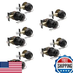 B0dhkzrsws Knobonly Keyed Alike Exterior Door Knob Round Outdoor Lock One Sided Deadbolt