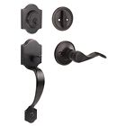 Knobwell 1 Pack Single Cylinder Deadbolt Handle Set With Lever Inside Door