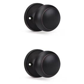 Knobwell 710328644991 2 Pack Classic Style Dummy Door Knob Individual S Inch