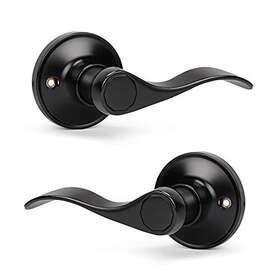 Knobwell 715668036376 1 Pack Dummy Door Handle Lever Leversets For Closets/hallway With A