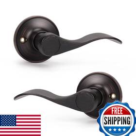 B07rhh2pbg Knobwell 1 Pack Dummy Door Handle Lever - Leversets For Closets/hall