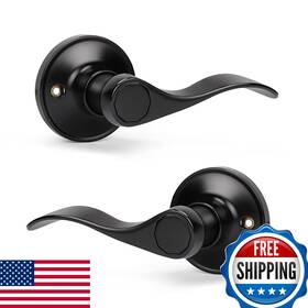 B07rjl7fhh Knobwell 1 Pack Dummy Door Handle Lever - Leversets For Closets/hall