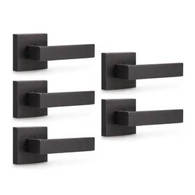 B08byg6d7s Knobwell 5 Pack Oil Rubbed Bronze Heavy Duty Dummy Door Handles Interior