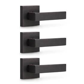 B08bygffj5 Knobwell 3 Pack Oil Rubbed Bronze Dummy Lever Interior Door Handle Right/left