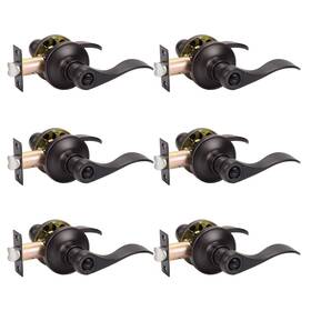 Jo-12061-orb-bk-6pack Knobwell 6 Pack Oil Rubbed Bronze Door Privacy Lock