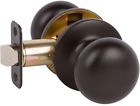 Ks1014 Callan Door Knob Saxon Black Adjustable Backset Rustic 0694036541141