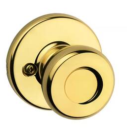 94880-013 Kwikset 042049459869 Dummy Tylo Polished Brass Door Knobs