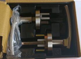154sylrdt156alrcs Kwikset 91540-016 Sydney Door Handle Lever Satin Nickel Lot Of 2