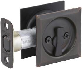 335sqt-11p Kwikset 12 Pack 335 11p S Quart Privacy Bed And Bath Pocket Door Lock Venetian Bronze