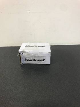 335sqt-15 Kwikset Square Privacy Bed/bath Pocket Door Lock