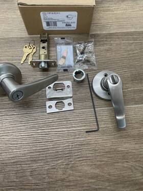 405dl-15s Kwikset Delta Keyed Entry Door Leverset With Smartkey -read