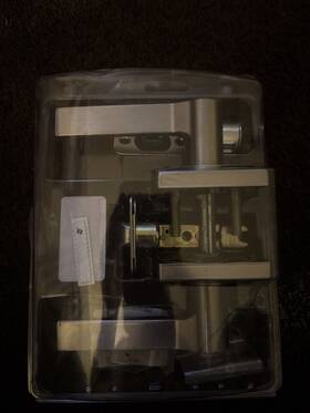 405hslrdt15smt Kwikset Hollis Satin Nickel Keyed Entry Door Handle With Smartkey Security New