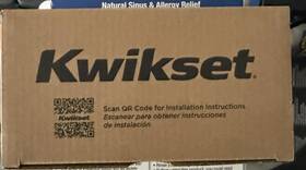 488blrh-11pv1 Kwikset Single Dummy Knobset Balboa Right Hand Venetian Bronze