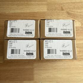 488cslsqt-15 Kwikset Lot 4 Casey Dummy Handle Single Sided Lever For Closets French Double