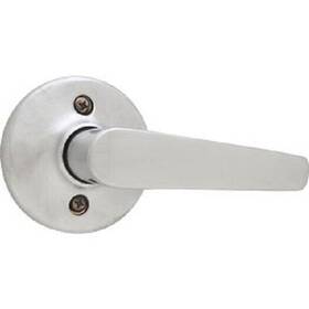 488dl-26d Kwikset 4 -kwikset Satin Chrome Delta Dummy Universal Interior Door Lever 488dl 26d Cp