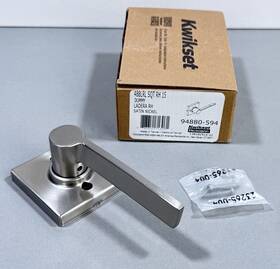488lrlsqtrh-15 Kwikset Dummy Ladera Rh Non-turning One-sided - Satin Nickel