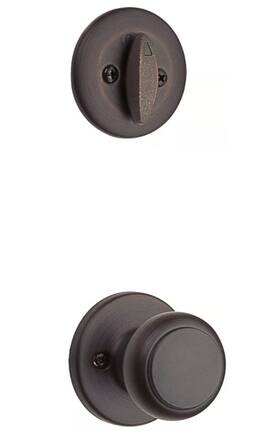 604cv-11p Kwikset Venetian Bronze Cove And Deadbolt Interior Pack 604cv 11p