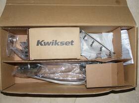 68569-001 Kwikset Passage Handleset Interior Satin Nickle Finish