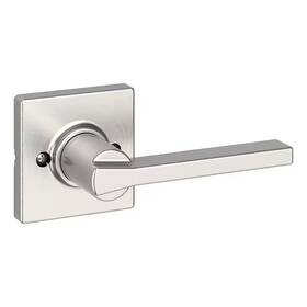 Kwikset 726084320314 Casey Satin Nickel Dummy Door Handle Featuring Microban