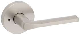 730lslrdt-15 Kwikset 730lslrdt Lisbon Privacy Door Lever Set - Nickel