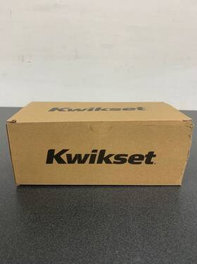 730pskrdt-15 Kwikset Pismo Privacy Door Knob Set With Round Rose - Satin Nickel
