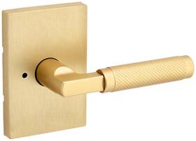 730pvlrct-4 Kwikset 730pvlrct Prava Privacy Lever Set - Brass