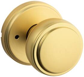 730sok-4 Kwikset 730sok Sora Privacy Door Knob Set - Brass